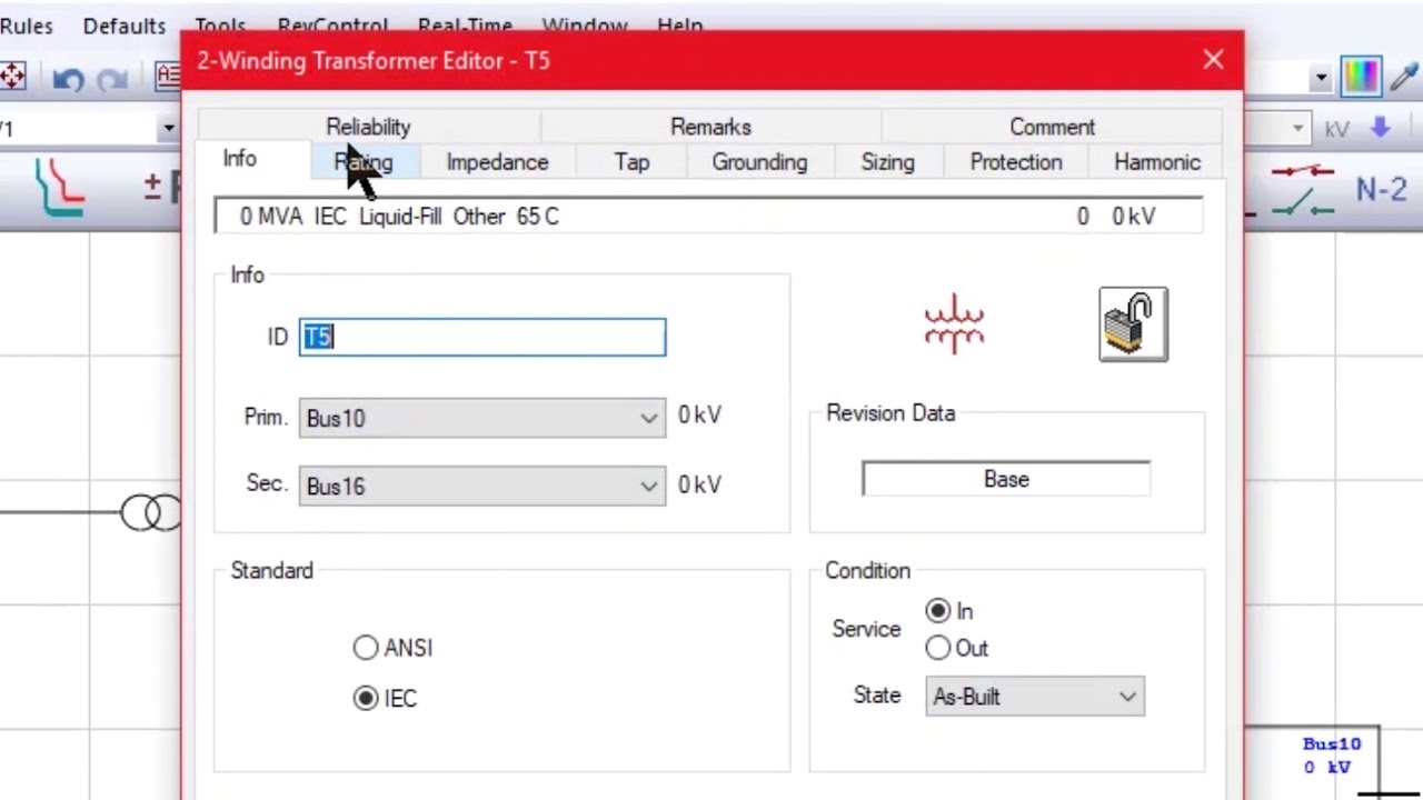 Etap fault analysis