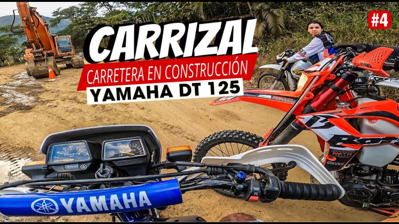 Carretera En Construcción, CARRIZAL | YAMAHA DT 125 🚧🚦