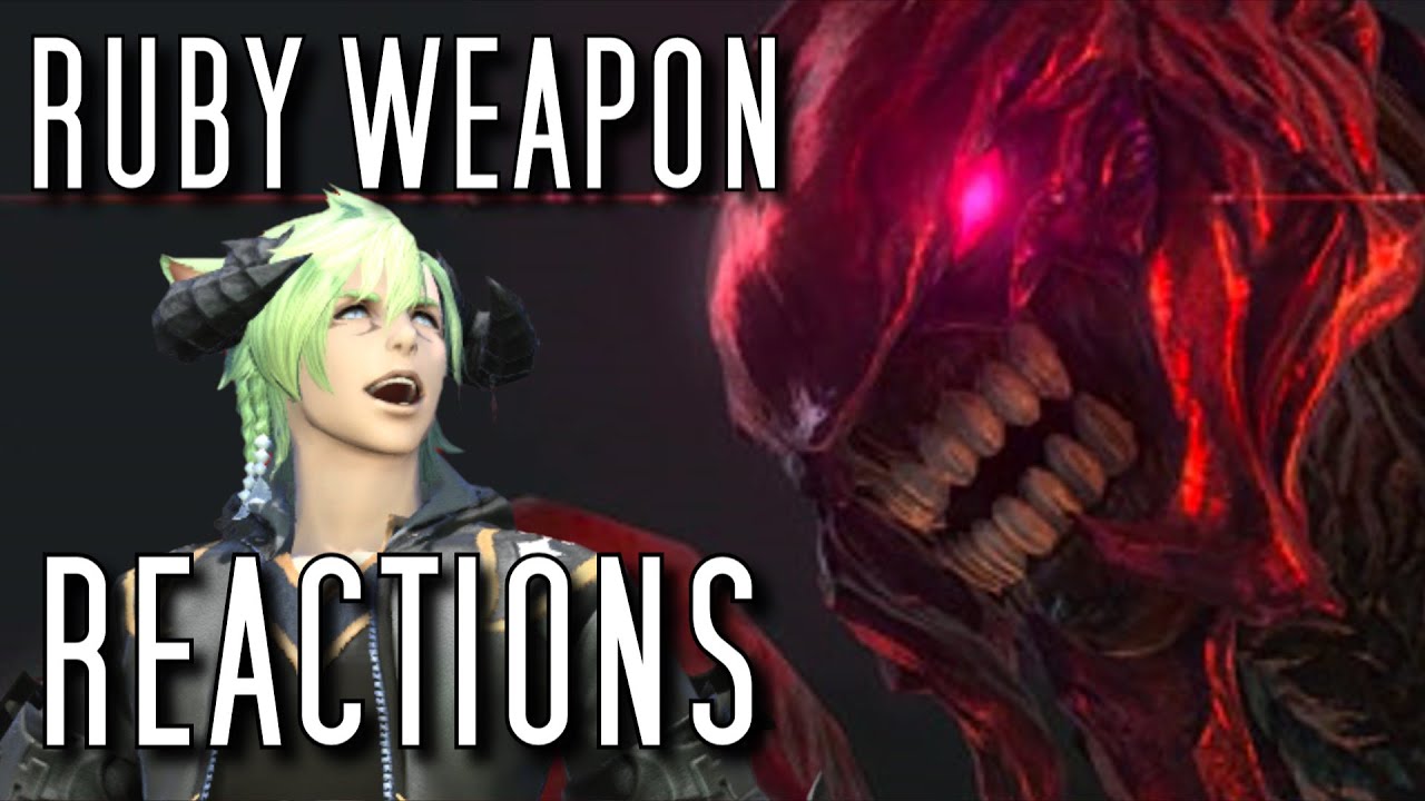FFXIV - Tate VS Ruby Weapon (First Impressions & Reactions!)
