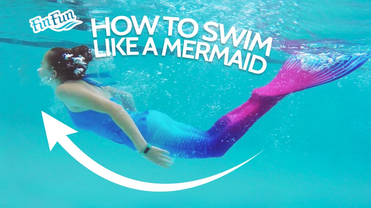 Как плавать как русалка | Fin Fun Mermaid Tails