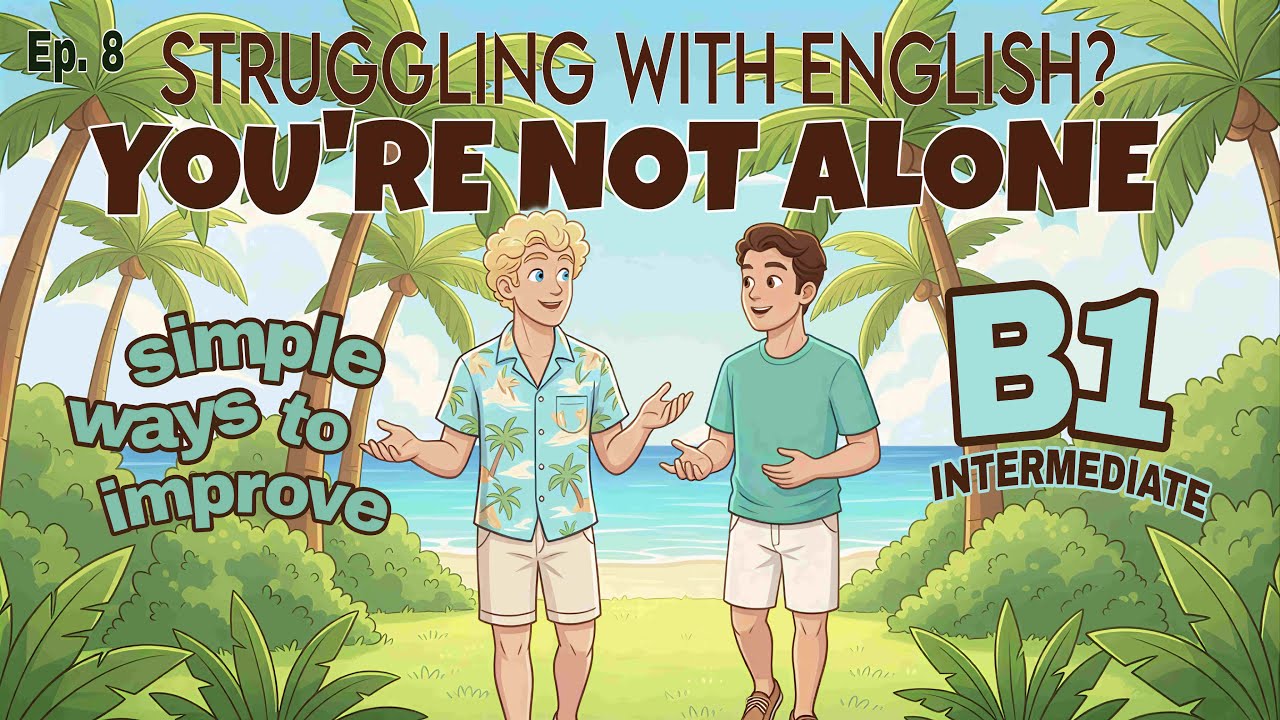 Why English Feels Hard Sometimes (And Why That’s Okay) | B1 Listening Practice | Episode 8