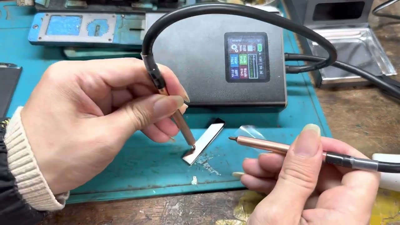 Hướng dẫn sử dụng máy hàn cell pin ZH màn hình màu