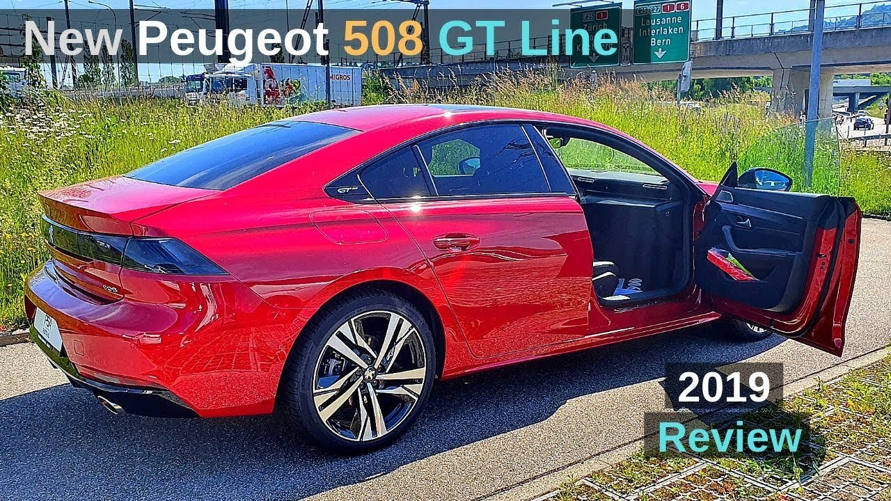 New Peugeot 508 GT Line Sedan 2019 Review Interior Exterior