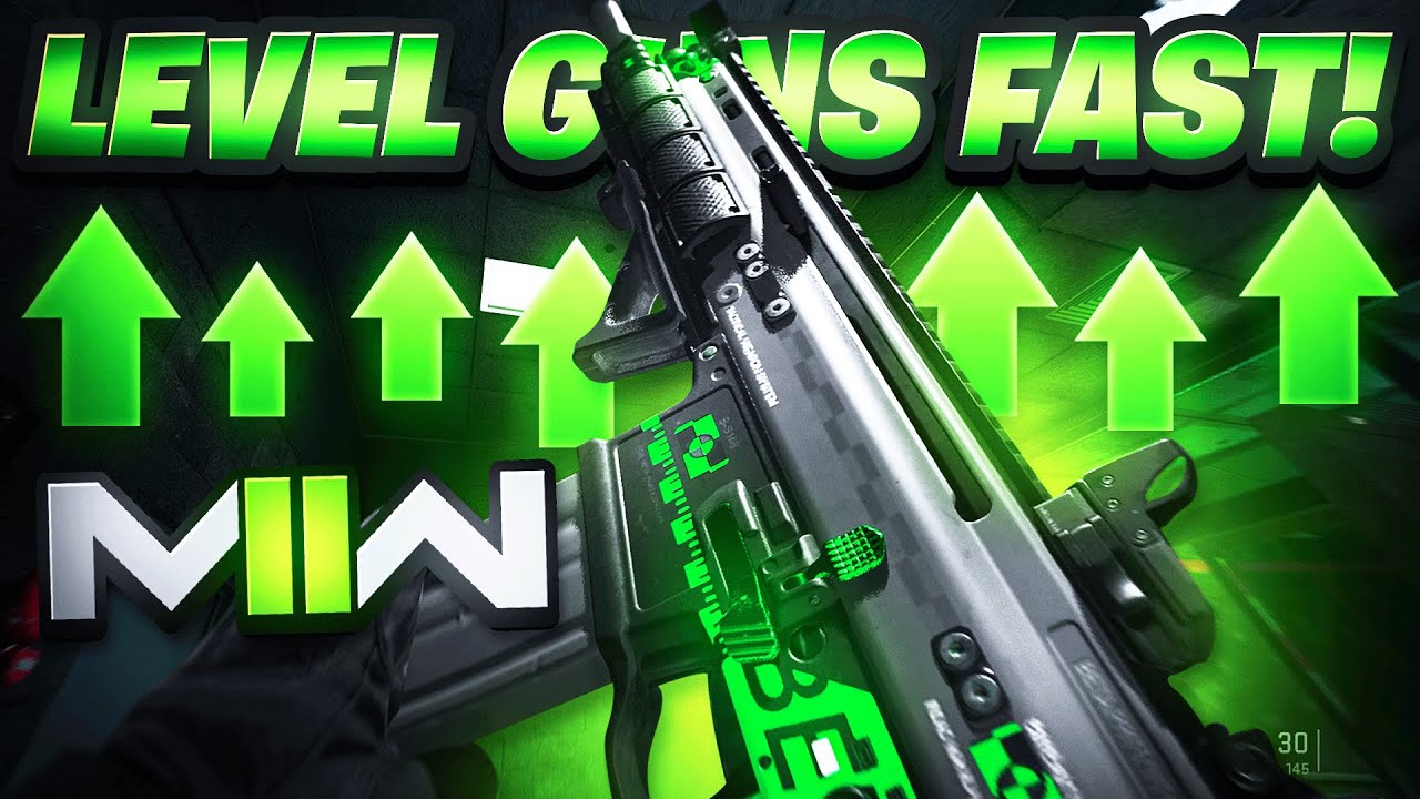 HOW TO LEVEL GUNS UP SUPER FAST in MW2!😱 (Fast Weapon Level XP MW2)