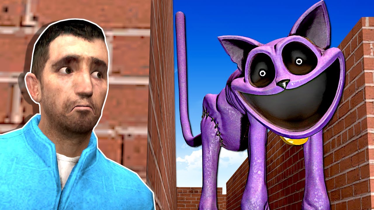 ESCAPE CATNAP IN A MAZE! (Garry's Mod)