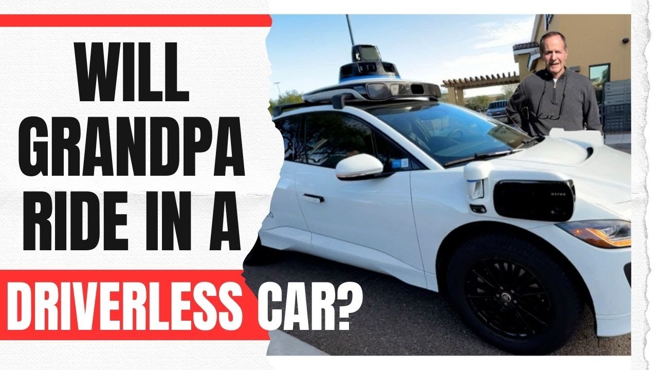 Дедушка будет ездить в машине без водителя?