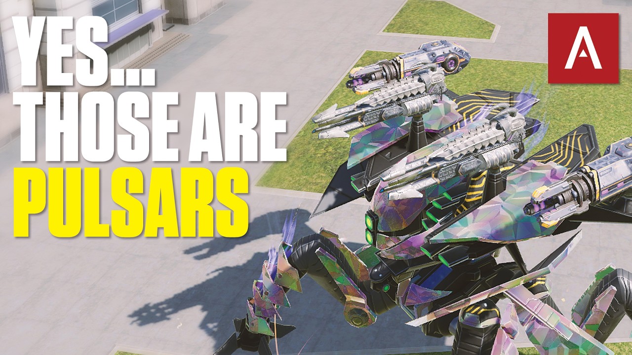 War Robots - Shoggoth Goes Full Lockdown With Punchers & Pulsars! WR Shoggoth Gameplay
