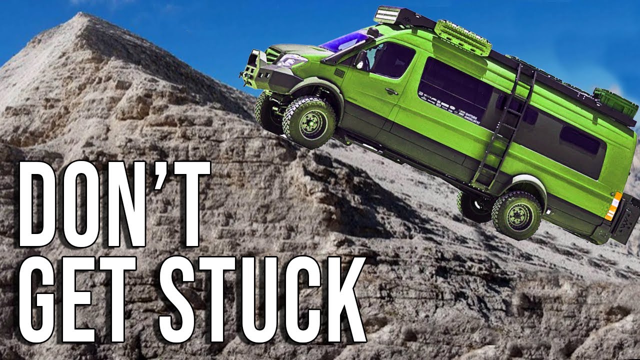 DON'T GET STUCK! Secret 4WD SPRINTER VAN TIP!