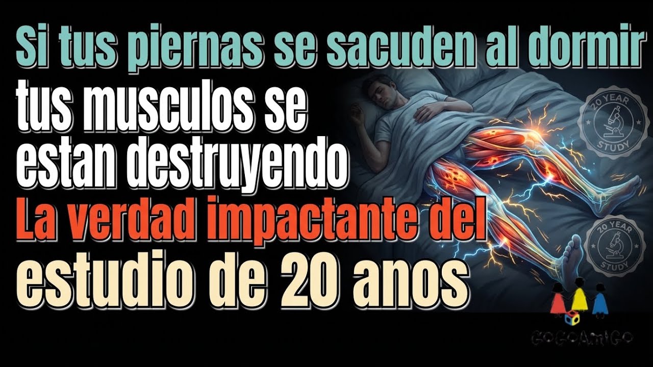 Si tus piernas se sacuden al dormir tus musculos se estan destruyendo La verdad impactante