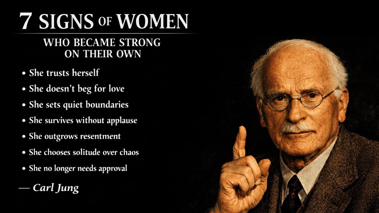 7 Signs of Women Who Learned to Be Strong Completely on Their Own – Carl Jung Jung