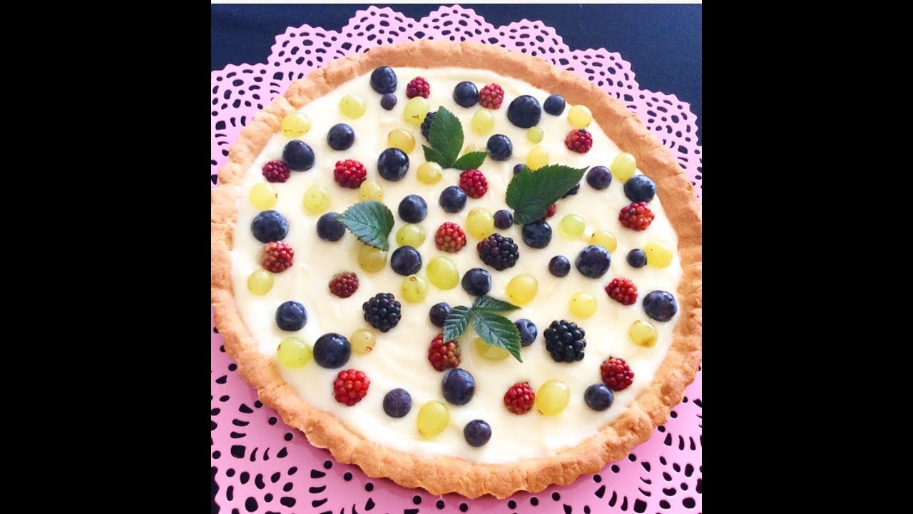 En Kolay En Lezzetli Muhallebili Meyveli Tart Tarifi 👉🏻BERA TATLİDUNYASİ