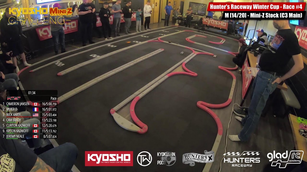 Kyosho Mini-Z Challenge @ Hunters Raceway Winter Cup - Race #4