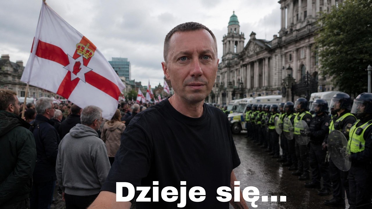 Belfast in shock. Thousands take to the streets