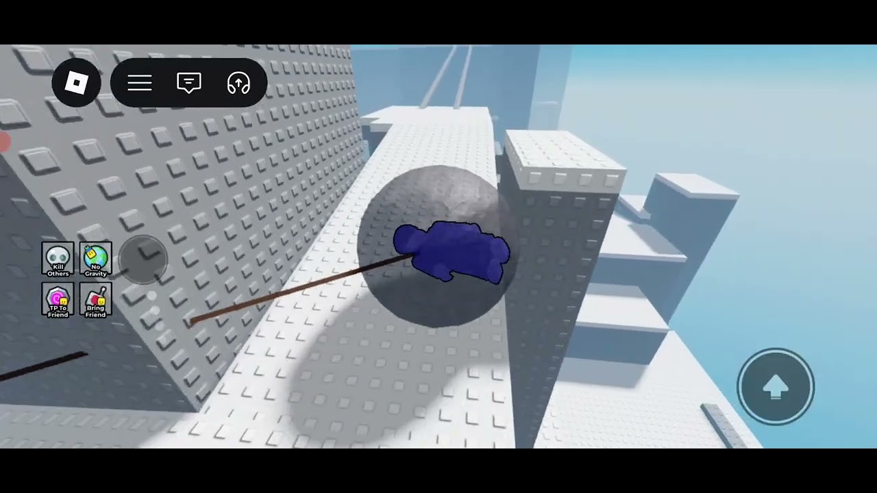 Playing boulder buddies with my friend 