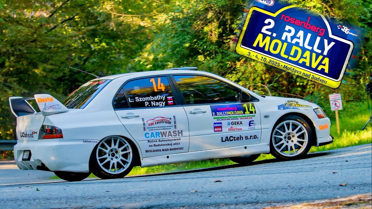 RALLY MOLDAVA 2025   Ladislav SZOMBATHY   Peter NAGY  MITSUBISHI Lancer EVO