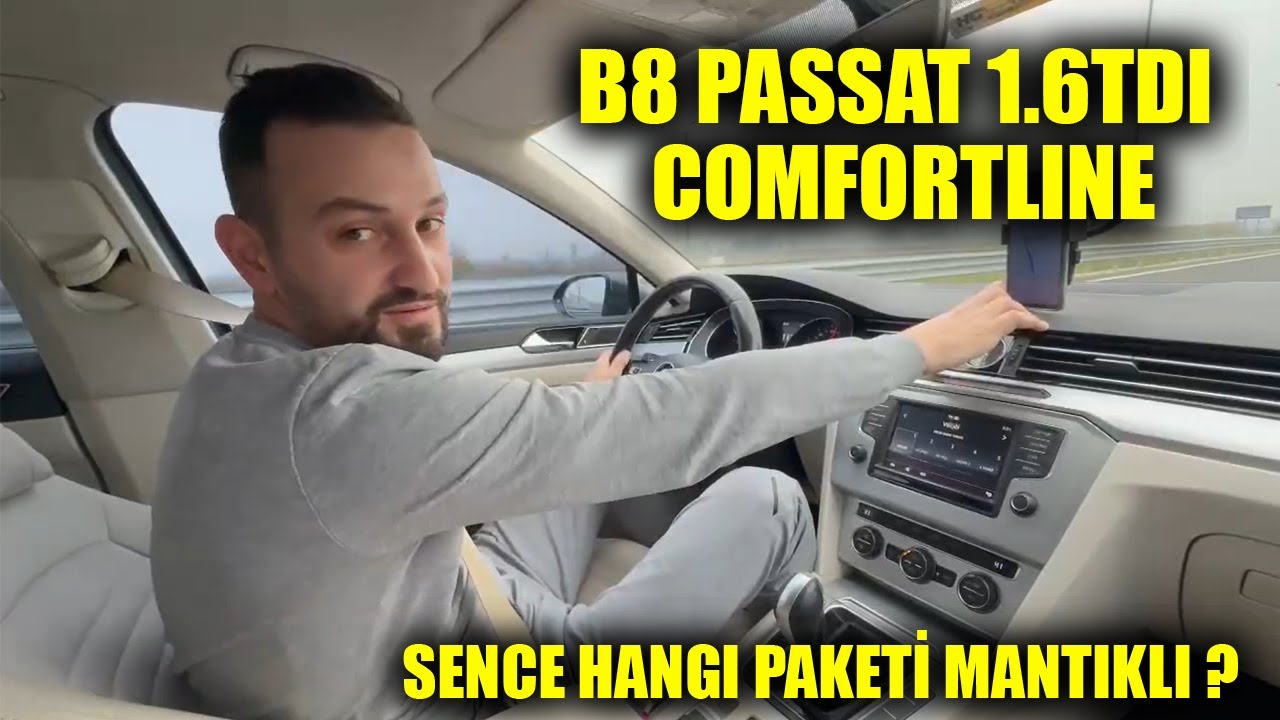 B8 COMFORTLİNE PASSAT 1.6 TDİ OTOMATİK