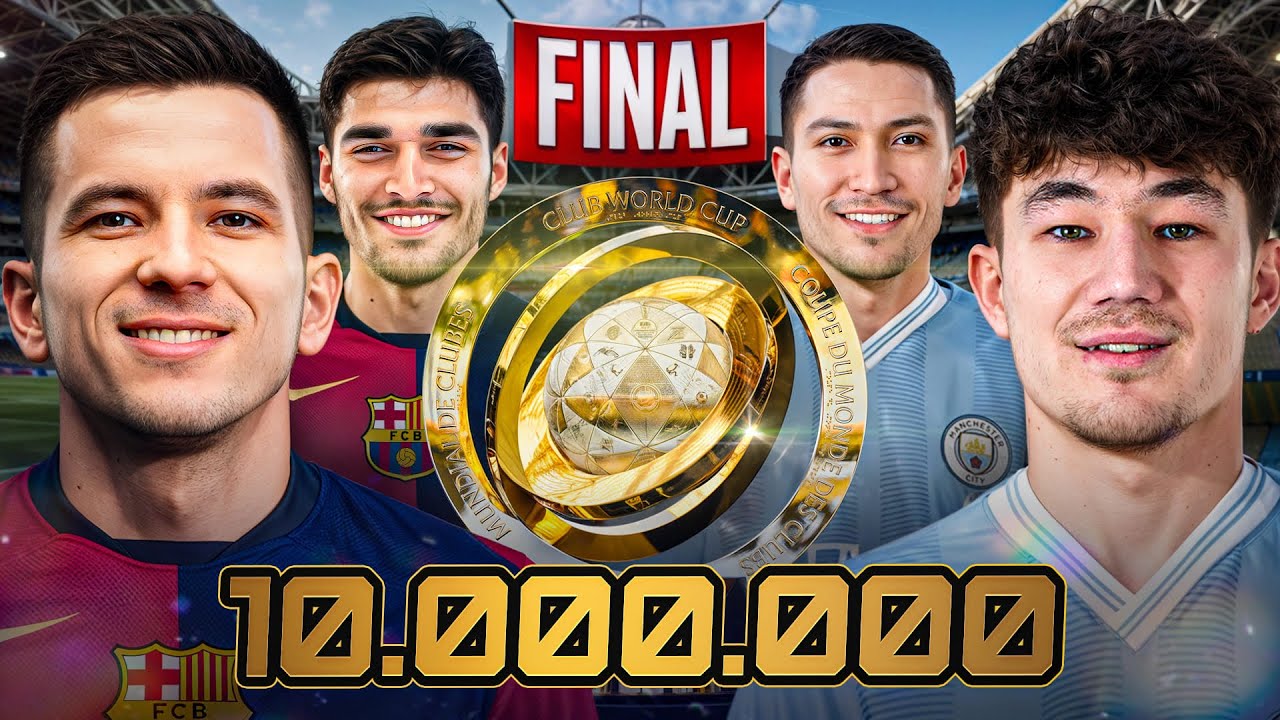 KATTA PUL UCHUN FINAL JANG. Unwanted World Cup Clubs BARCA VS CITY!!!