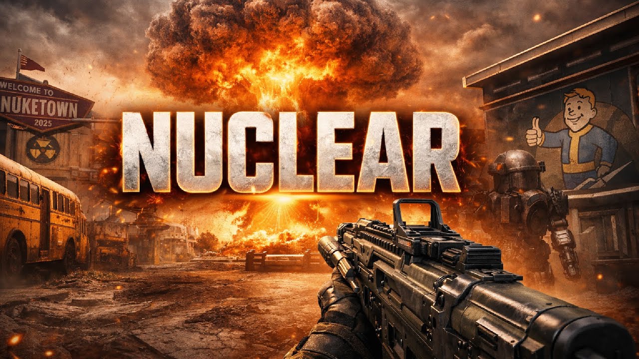 NUCLEAR en el *NUEVO* VAULT TOWN 24/7 - BLACK OPS 7 - iAka