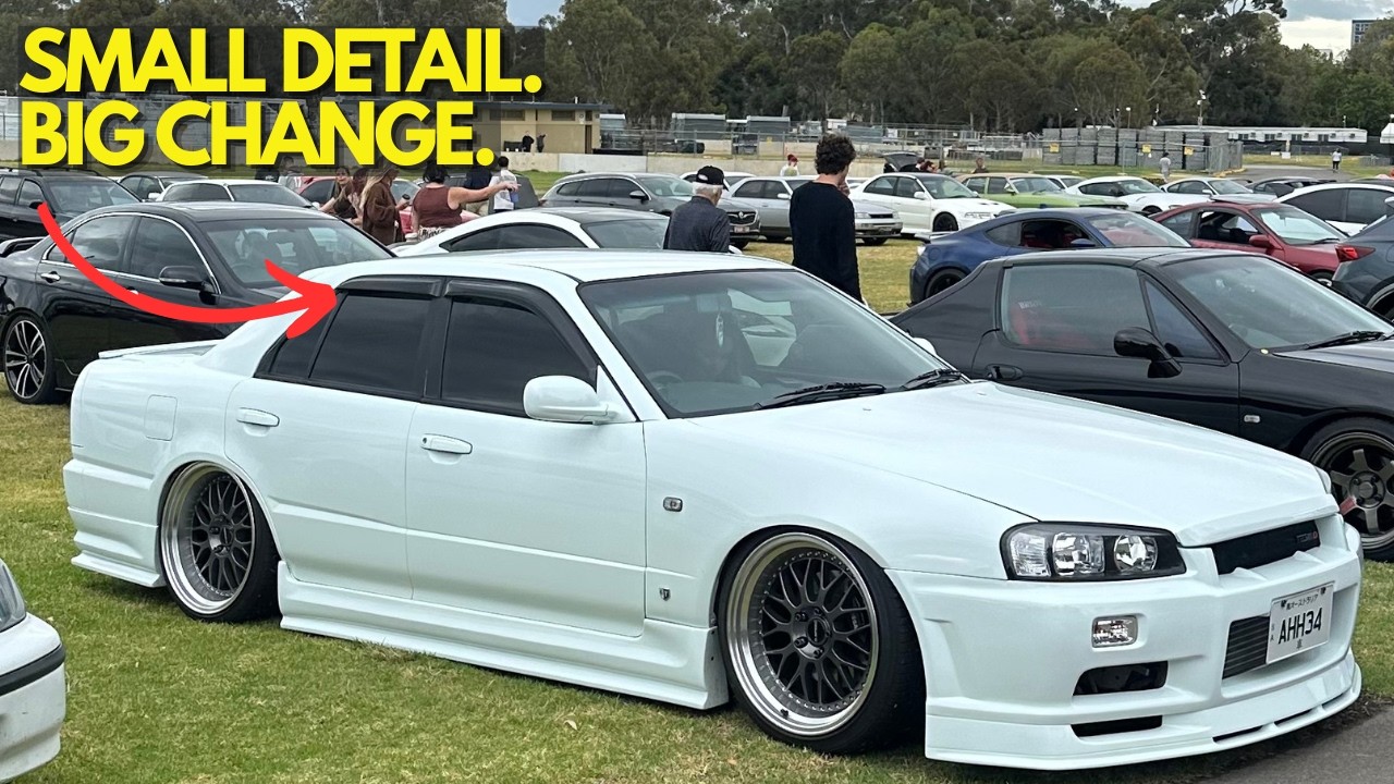 Эта небольшая модификация полностью изменила наш Nissan Skyline R34 (пит-стоп в Вик-Парке) (EP:37)