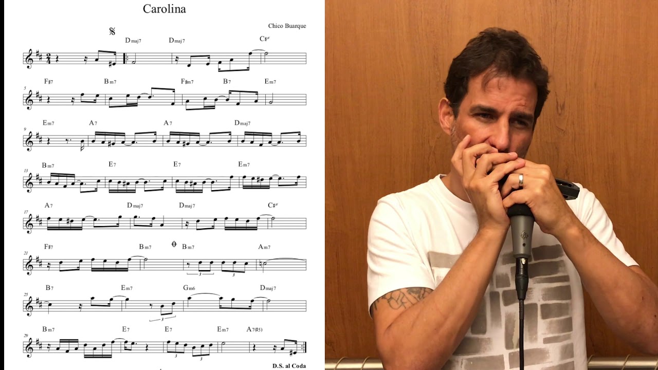 Aprenda a tocar Carolina (Chico Buarque) - Clássico da MPB.  Learn how to play Carolina.
