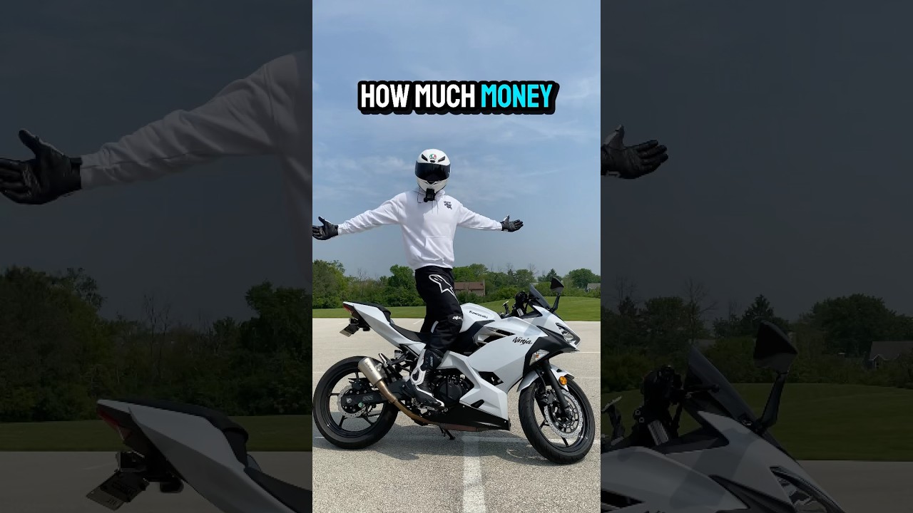 Costs Of Owning A Motorcycle? #ninja400 #motorcycle #sportbike #bike #biketok #beginner #shorts