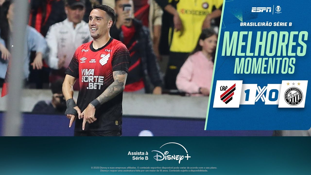 ATHLETICO-PR VENCE O OPER&Aacute;RIO EM CASA E ENTRA NO G-4 DA S&Eacute;RIE B | Melhores Momentos