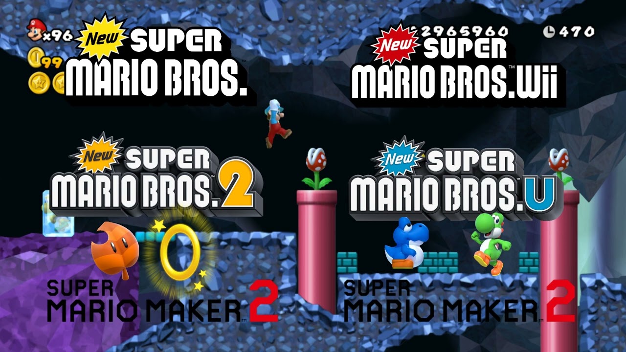 Underground MahsUp (Only New Super Mario Bros Series)