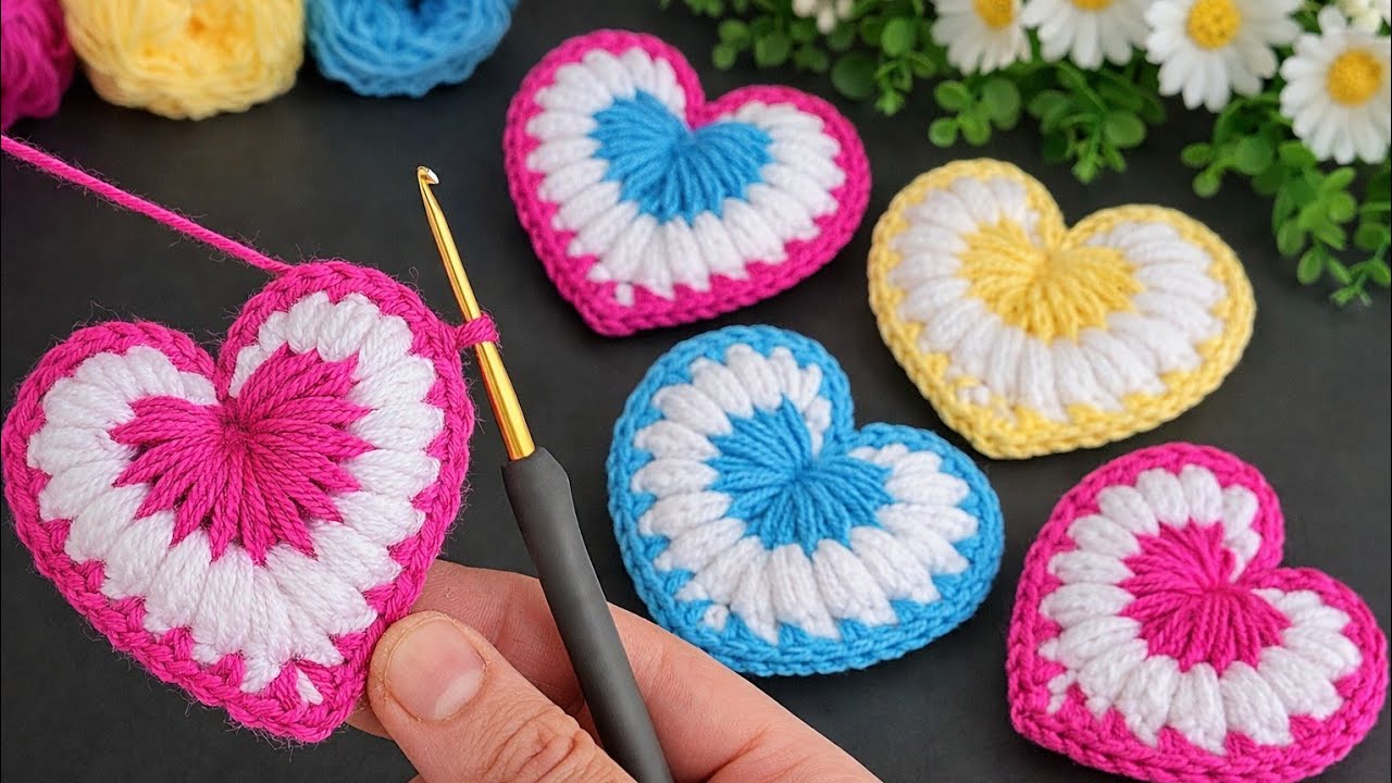 💰 I Made Money with This Super Easy Crochet Heart Keychain! | Sell & Gift Idea