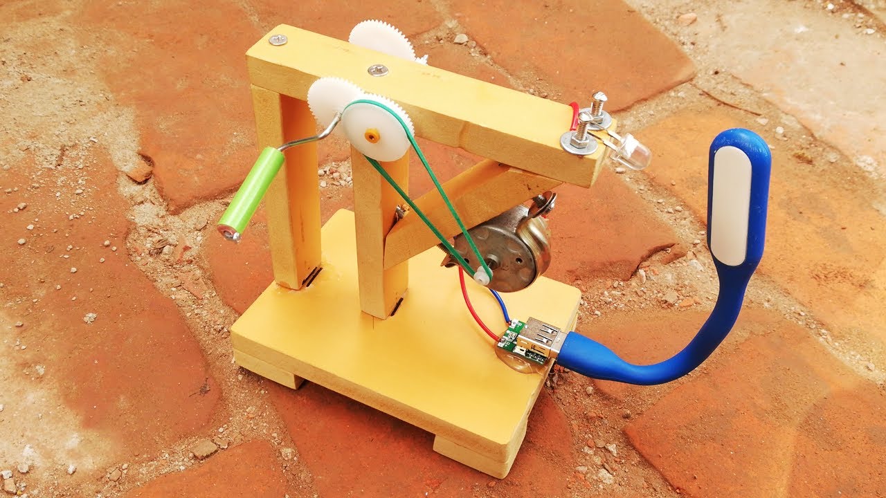 Handmade Generator | How to make a Generator at home - Easy | DIY Technology.