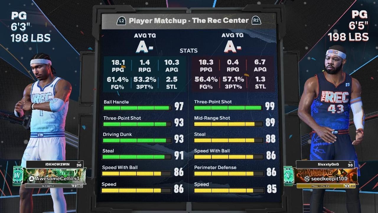 NBA 2K26 REC COMEBACK