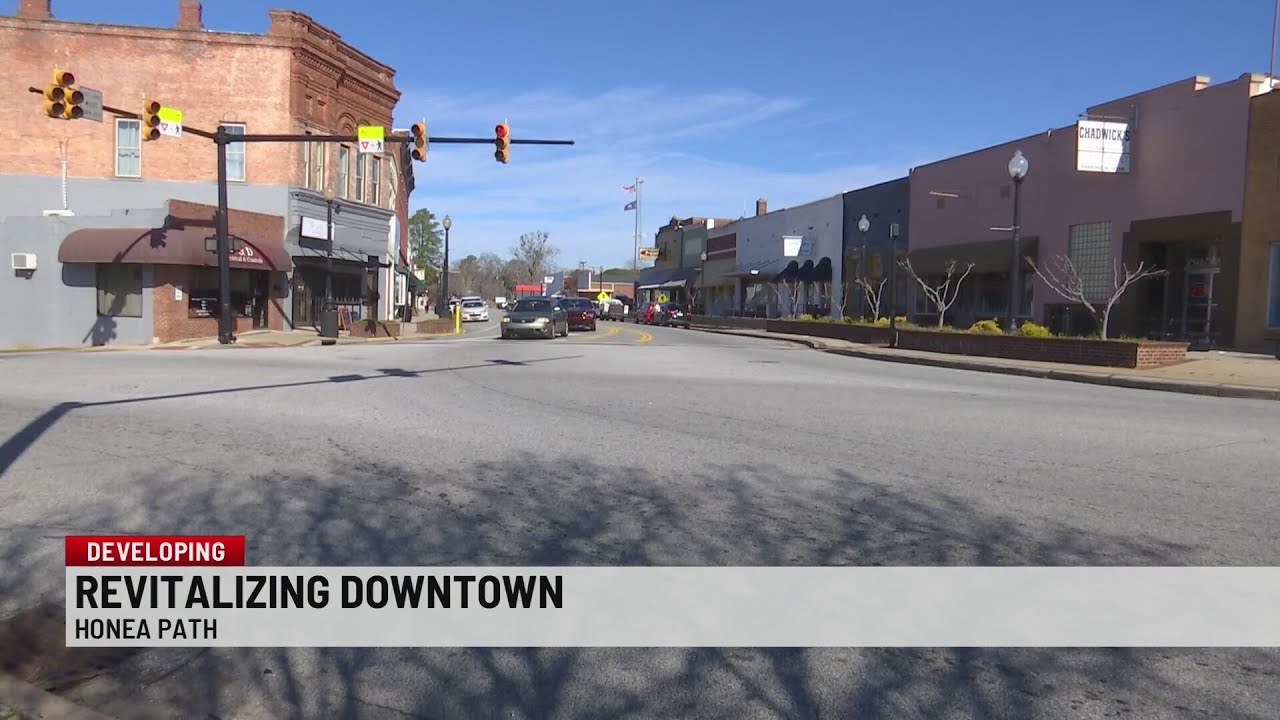 Plans to revitalize downtown Honea Path underway