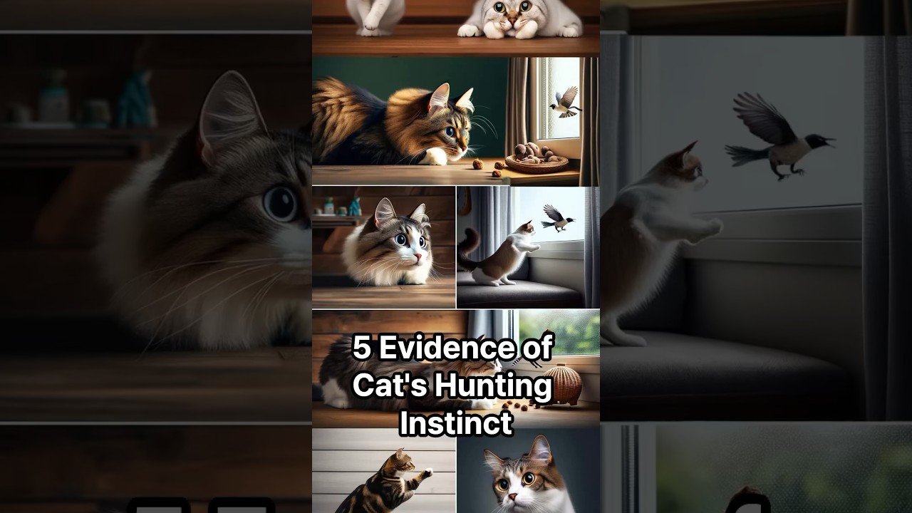 5 Evidence of Cat&rsquo;s Hunting Instinct #Cat #Cats #Catvideo
