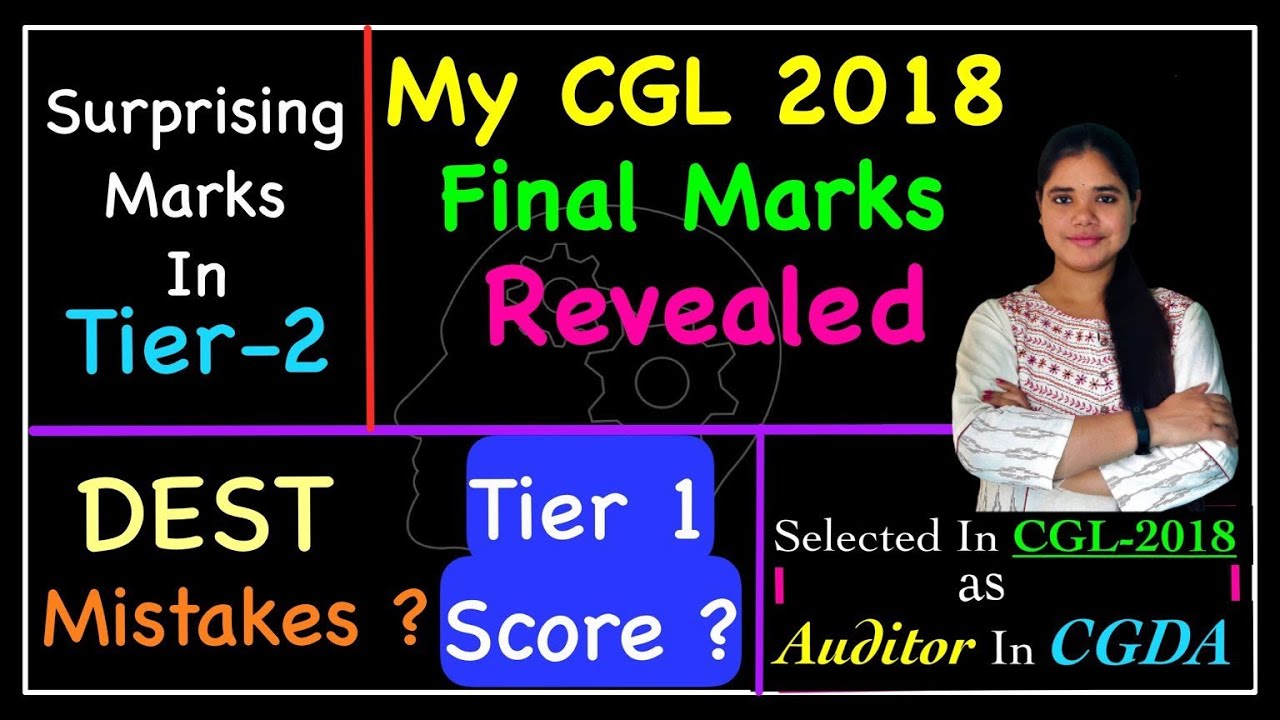 MY CGL 2018 FINAL MARKS | FIRST ATTEMPT | EVERY INDIVIDUAL MARKS REVEALED | SSC INSIGHT