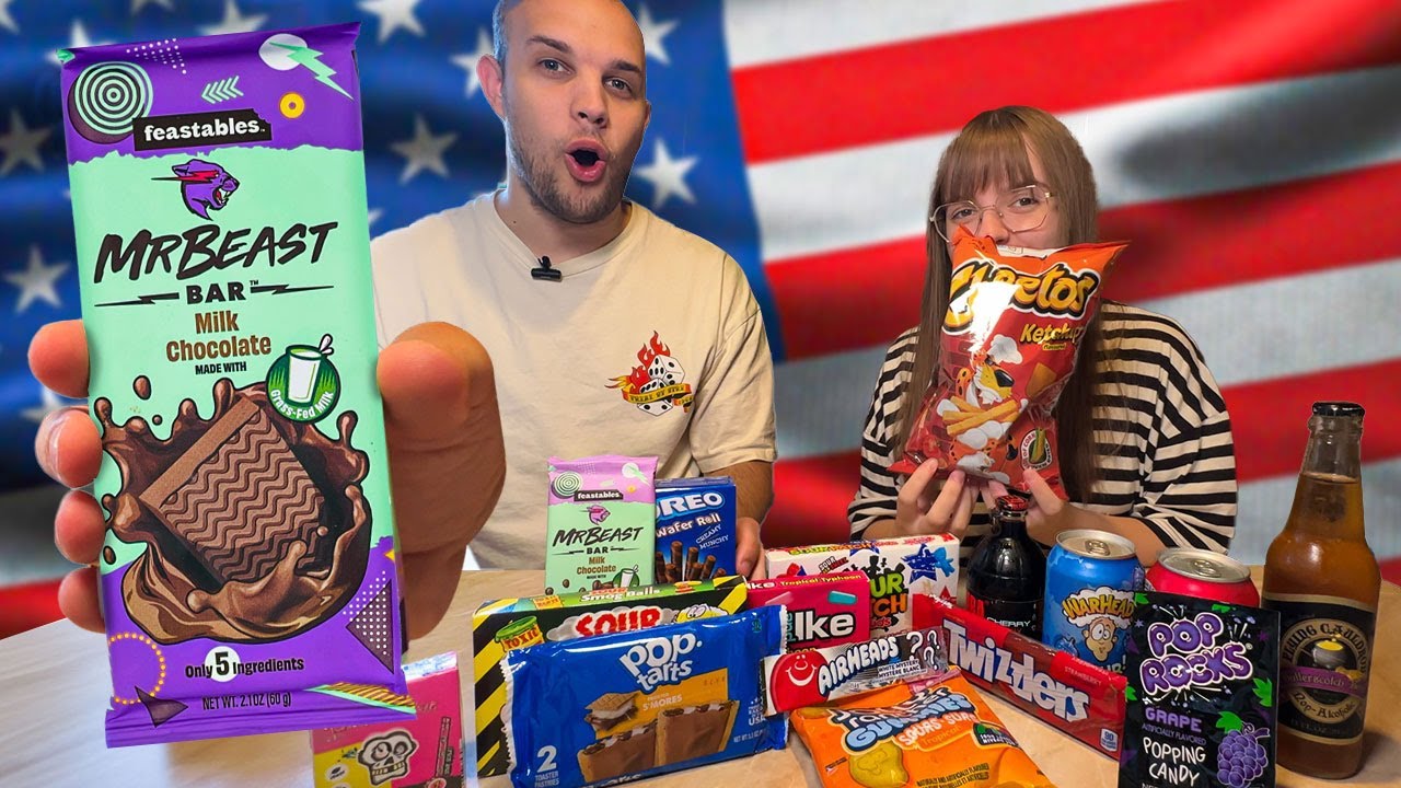 Probala sva MrBeast Čokolado🍫Ali je Dobra? | Ameriške Dobrote