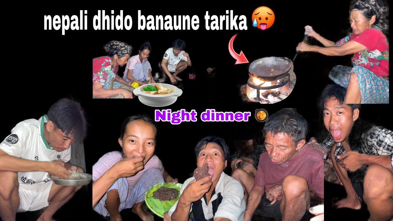 Family dinner 🥘 aaja Nepali local khana🥵😱