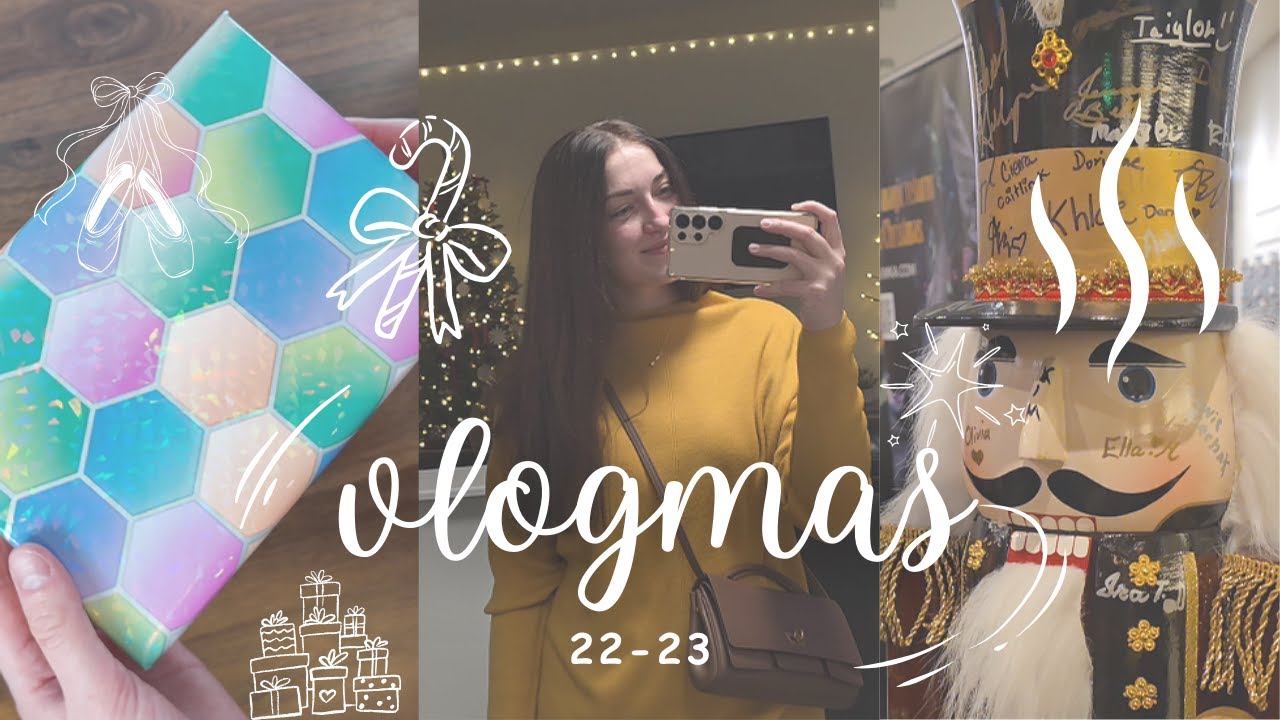 vlogmas: Різдвяні приготування 🎁 балет Лускунчик🩰