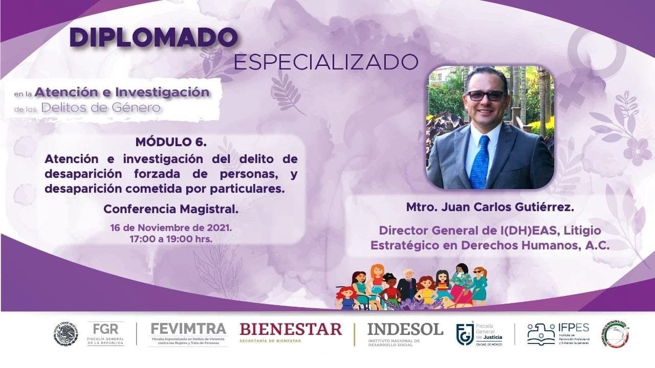 Atención e Investigación del Delito de Desaparición Forzada de Personas