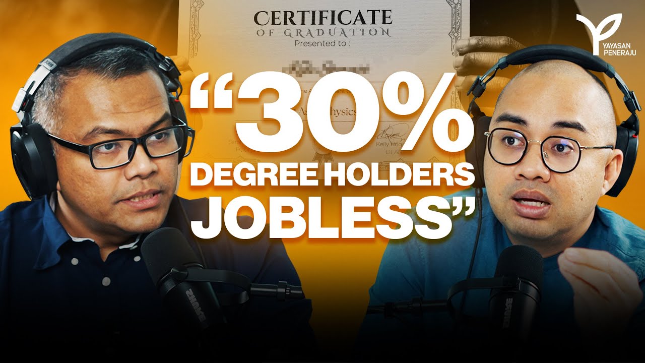 [S03:E19] 30% degree holders JOBLESS - Ibrahim Sani, CEO Yayasan Peneraju
