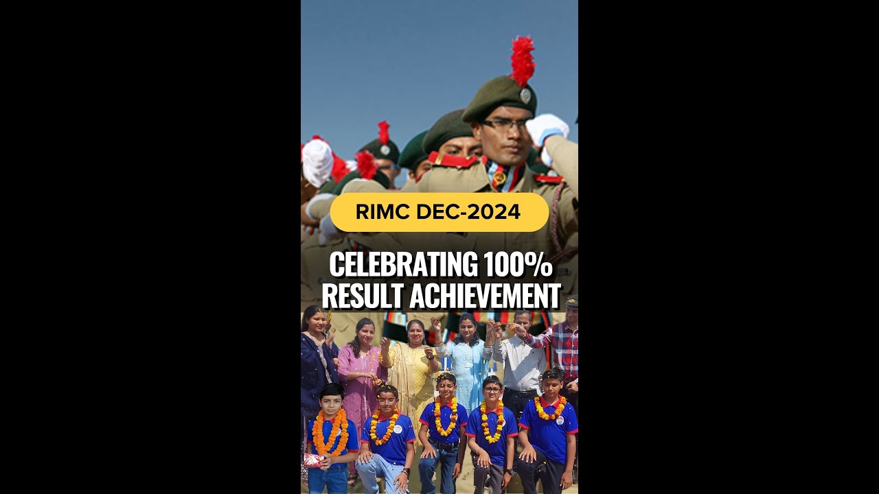RIMC Dec-2024 Celebrating 100% Result I NDA, RIMC, RMS & Sainik School I ORC Sainik Academy