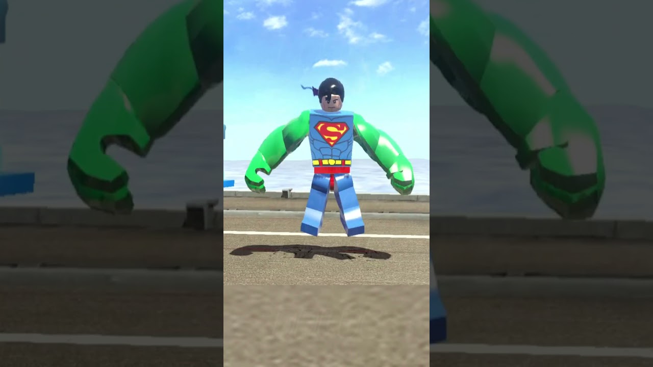 HULK Transforms into SUPERMAN - LEGO Marvel Super Heroes
