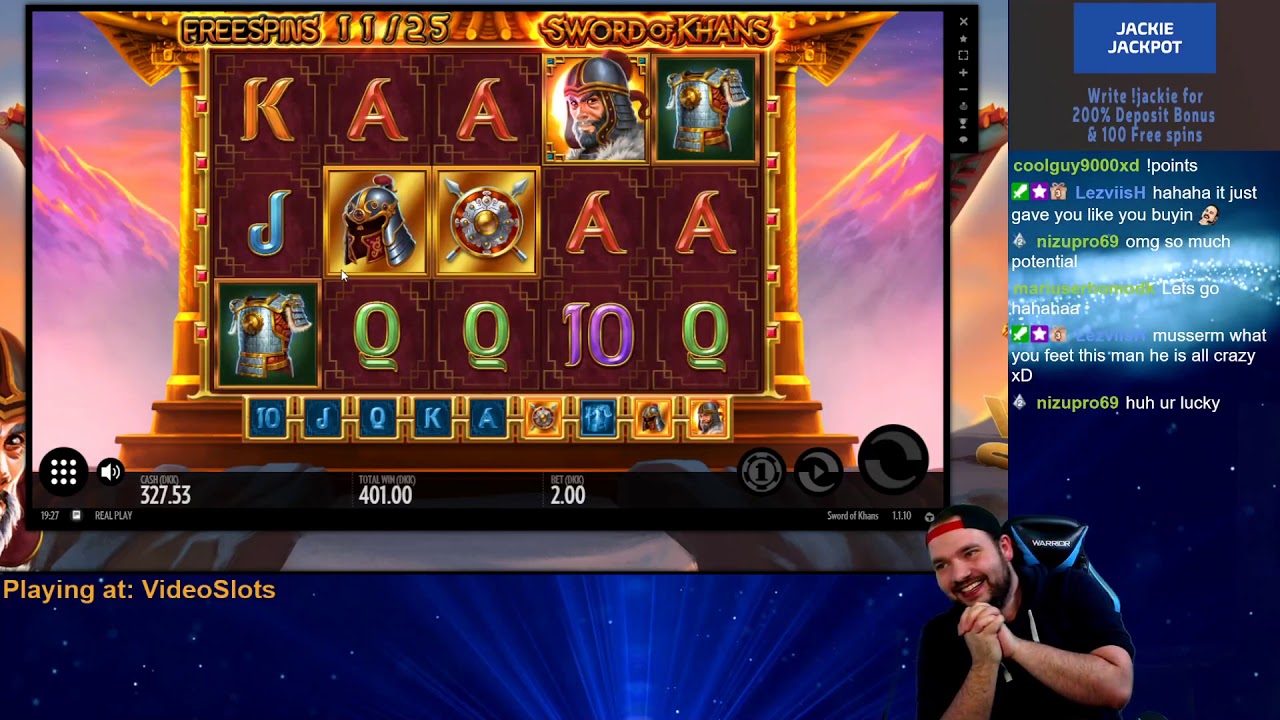 Crazy Sword of Khans Bonus Slot Game at Video Slots Casino | EkstraPoint