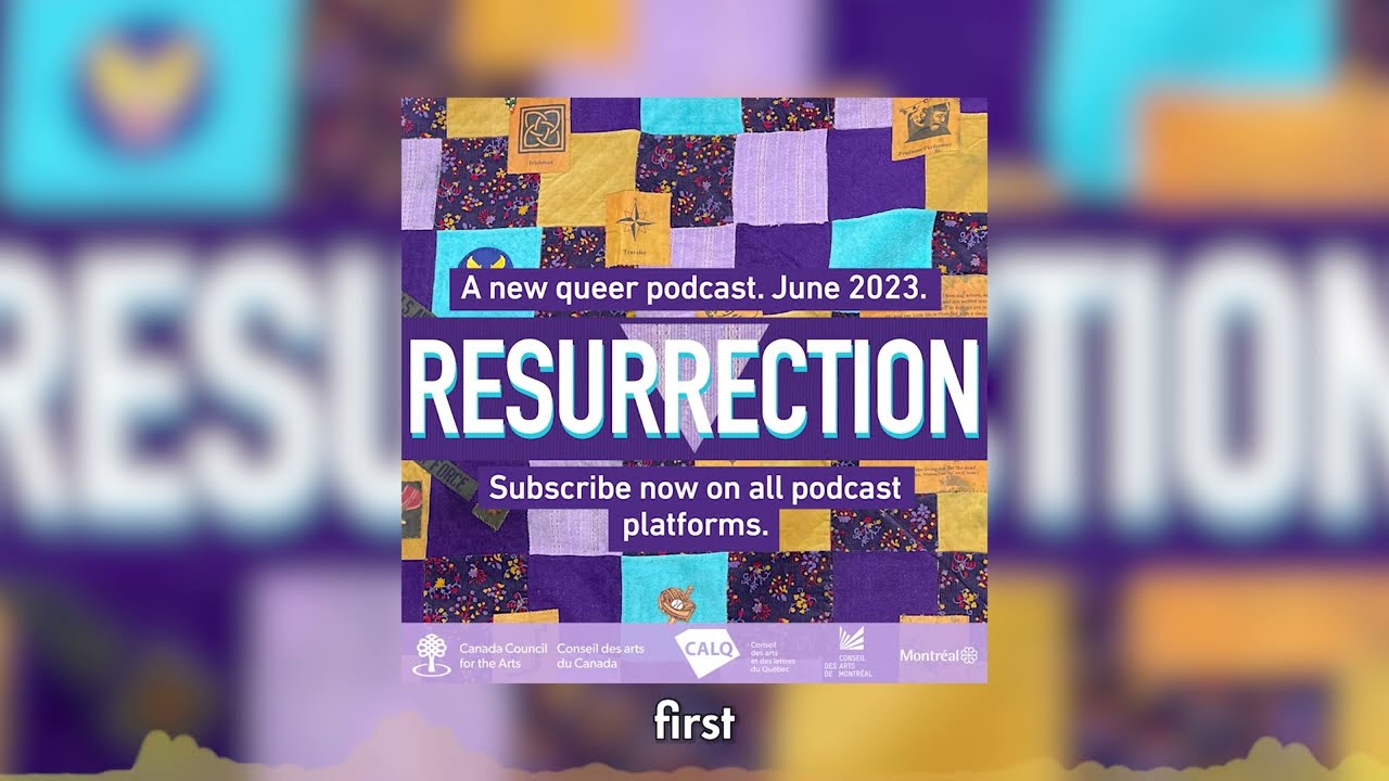 Trailer | Resurrection | A new queer podcast, coming June 2023