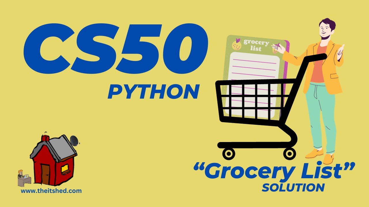 CS50 Список покупок - Программирование на Python