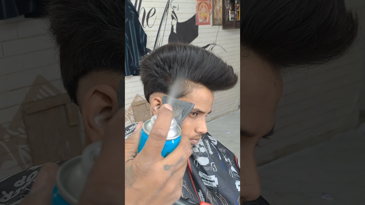 Hair ko set Kaise kare 🔥💈 #hairset #hairdryer #shorts #trending #ytshorts #hairstyle #barber