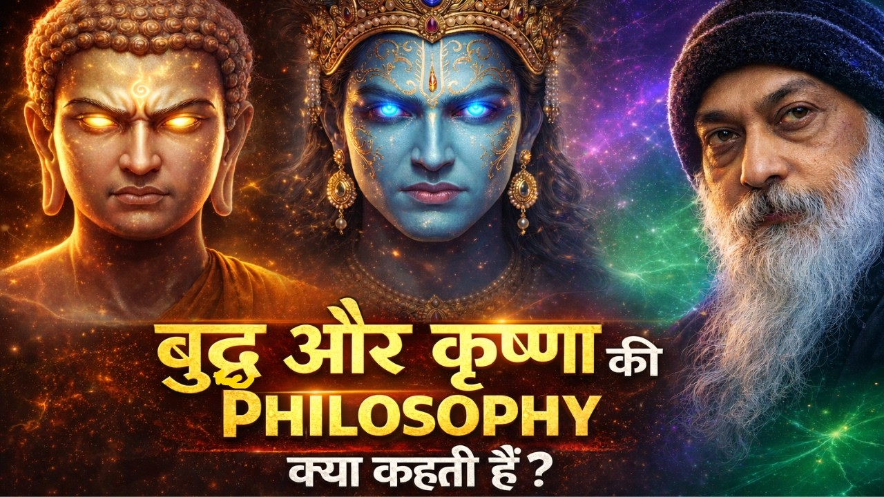 OSHO - अर्जुन भी रोया था — तुम भी रोते हो | कृष्ण का वो जवाब जो बदल देगा सब | Osho Hindi Speech