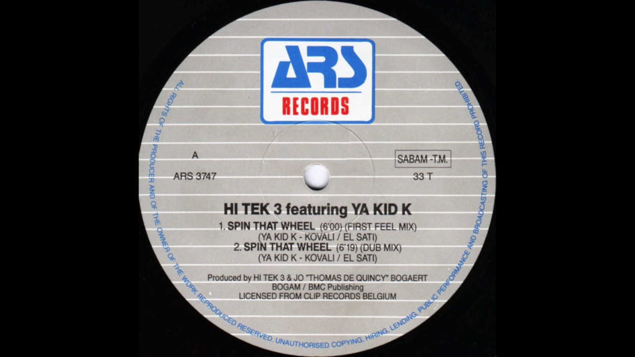 Hi Tek 3 feat. Ya Kid K &lrm;&ndash; Spin That Wheel (First Feel Mix)