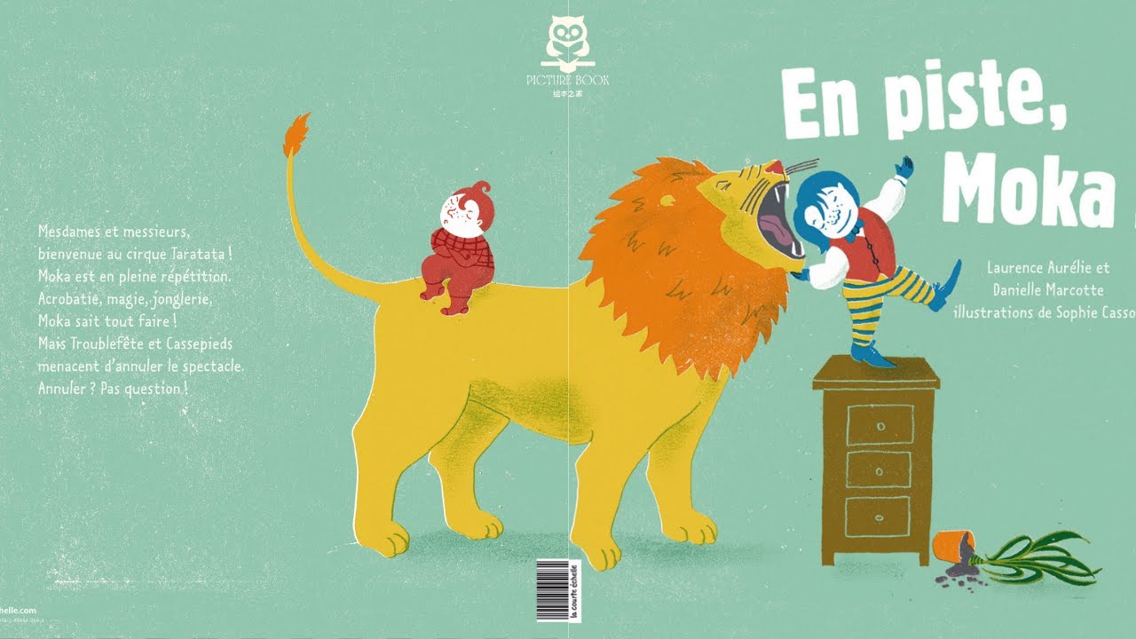En piste, Moka, écrit par Danielle Marcotte, illustré par Sophie Casson | 2012 | 2+ ans