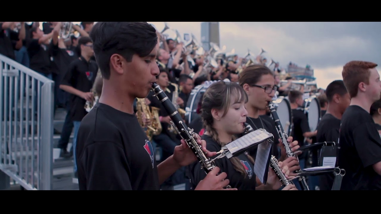 082517 Freedom Marching Band Sideline
