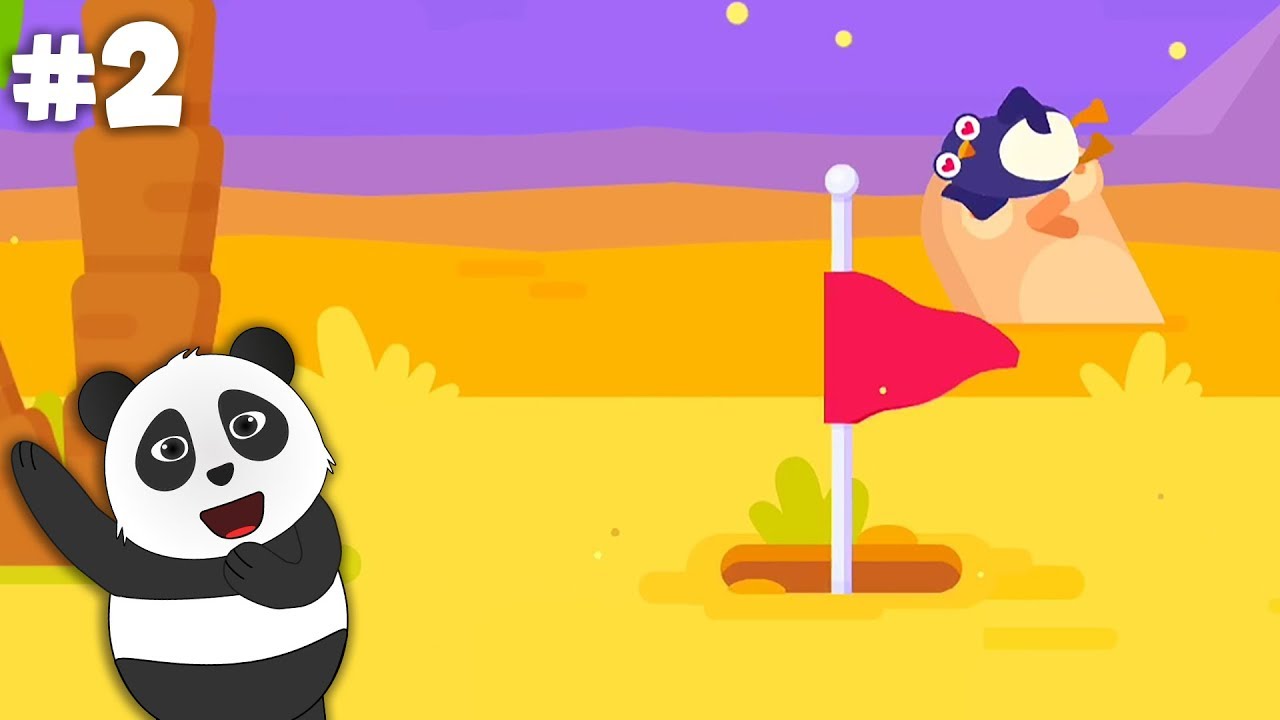 Efsane Vuruşlar Yaptık! Panda Golf Oyunu Oynuyor - Golfmasters İkinci Bölüm