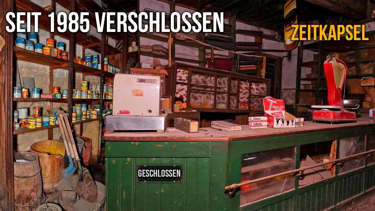 Dieser Laden steht seit 1985 leer &ndash; und sieht immer noch aus wie fr&uuml;her!